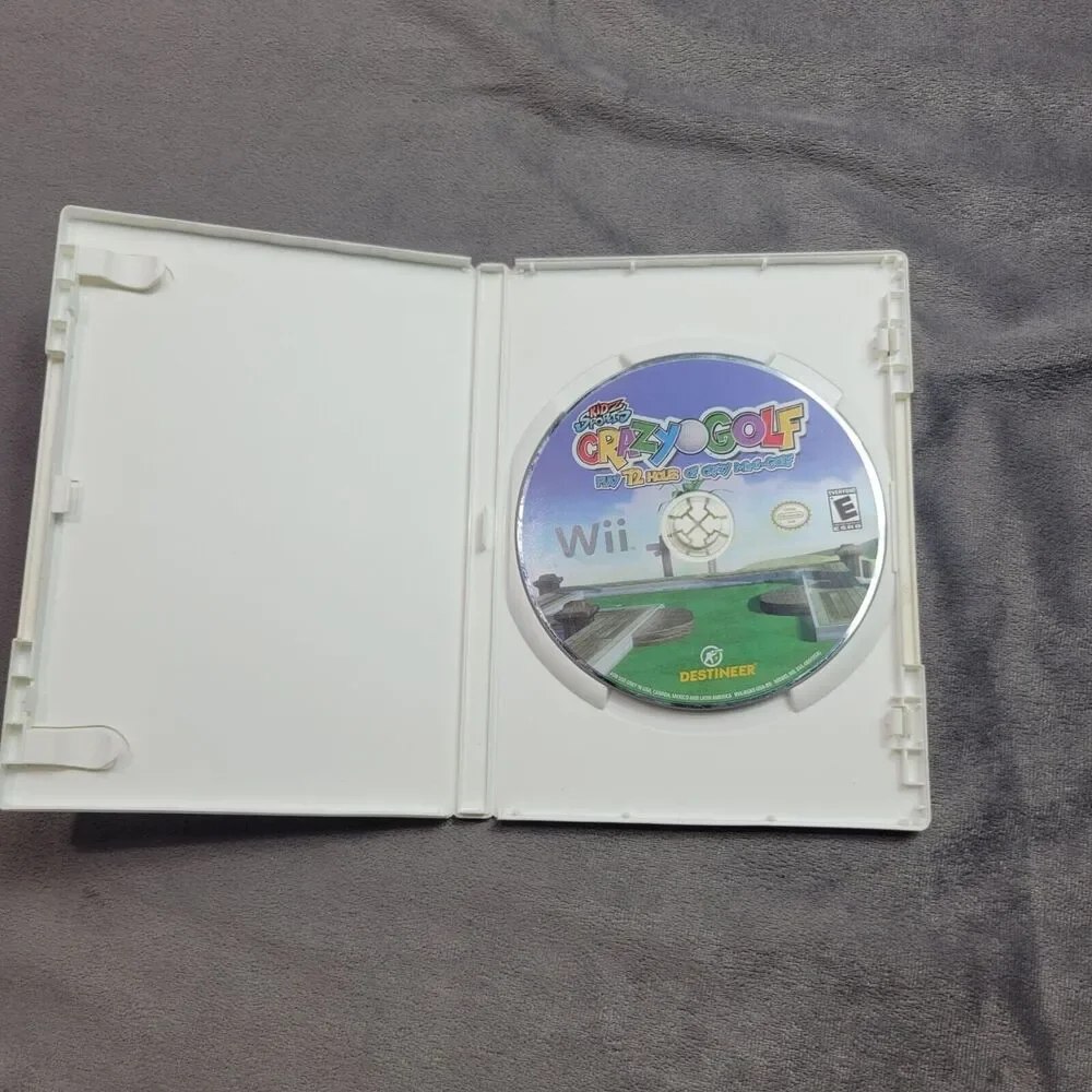 Kidz Sports‎ Crazy Golf Wii Game By Bold Games